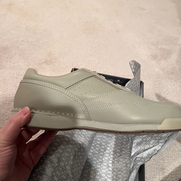 Rockport Men's Pro Walker Sport Shoes in Cream/White Size 10.5W New With Box - Picture 4 of 13